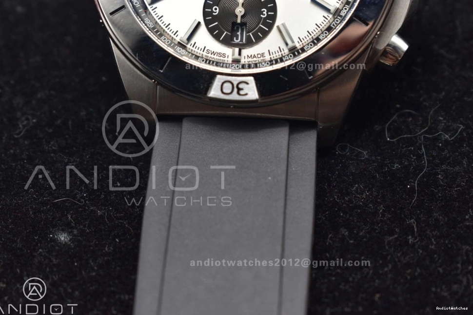 L-Silver BLS A 433 Navitimer 43mm Blk Best LE SS B01 Seasonal Version Chrono 1:1 0808